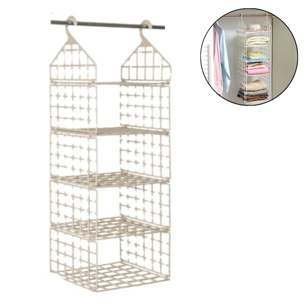 5 sluoksnių sulankstomos saugojimo lentynos | FOLDWAY