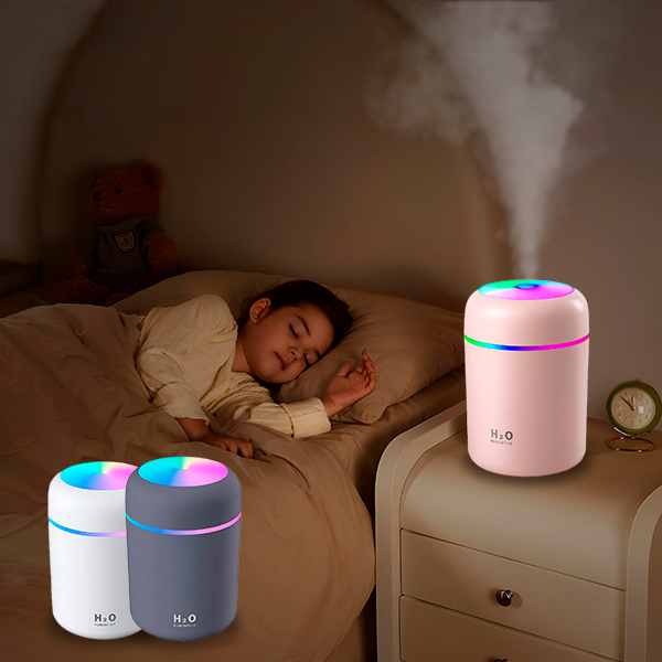 Oro valantis drėkintuvas su raminančiomis šviesomis | FRESHMIST