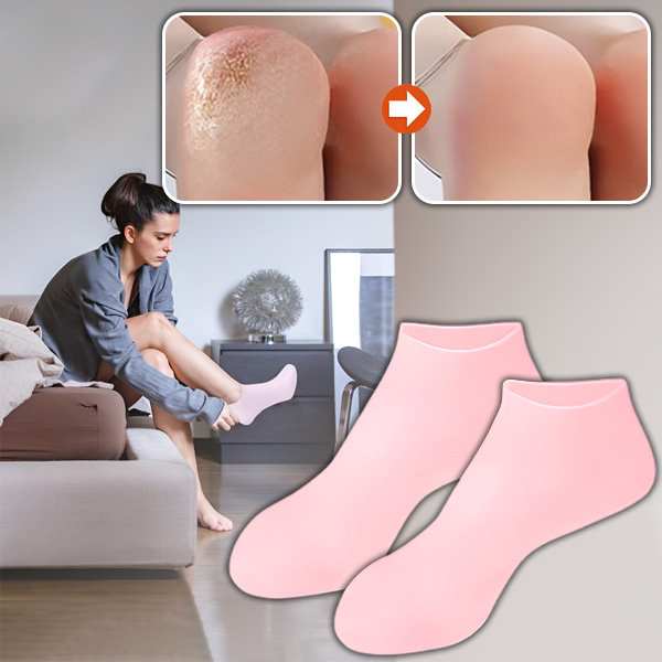 Drėkinančios silikoninės kojinės | SILIFEET